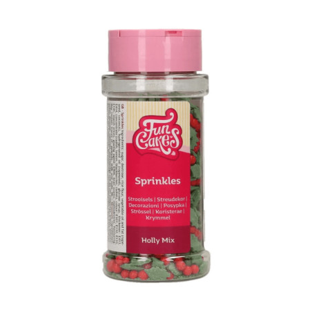 asperja mezcla acebo navidad