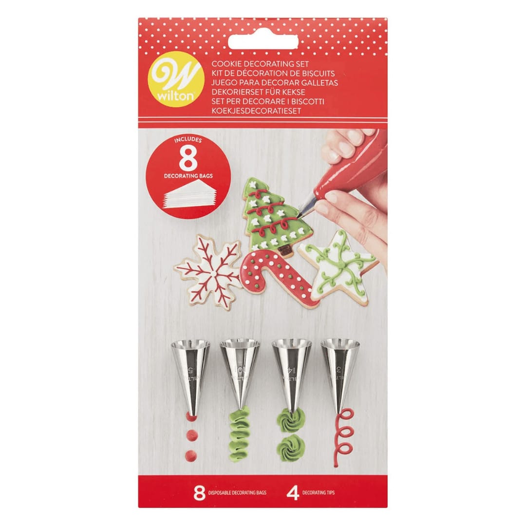 paquete de enchufes navideños wilton