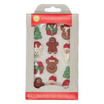 temas navideños de azúcar wilton