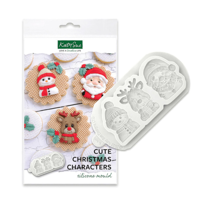 molde para modelar navidad
