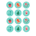 mini-discos-navidad-azules