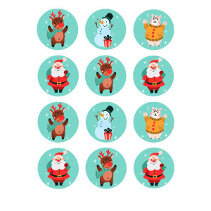minidiscos-comestibles-de-navidad