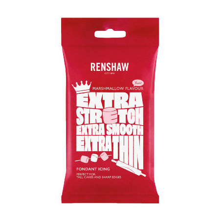pasta de azúcar extra blanca 1 Kg con malvavisco