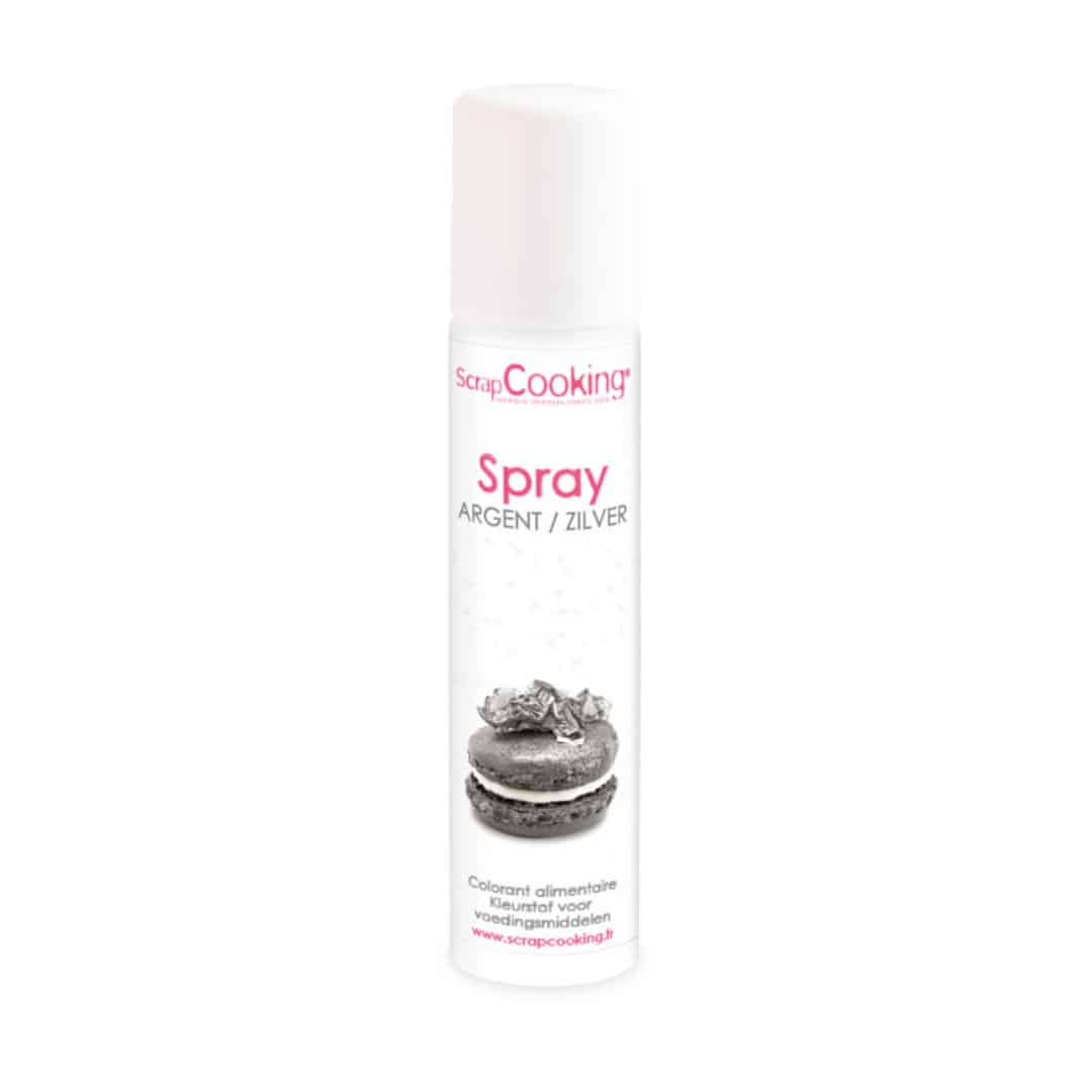 spray alimentario de plata