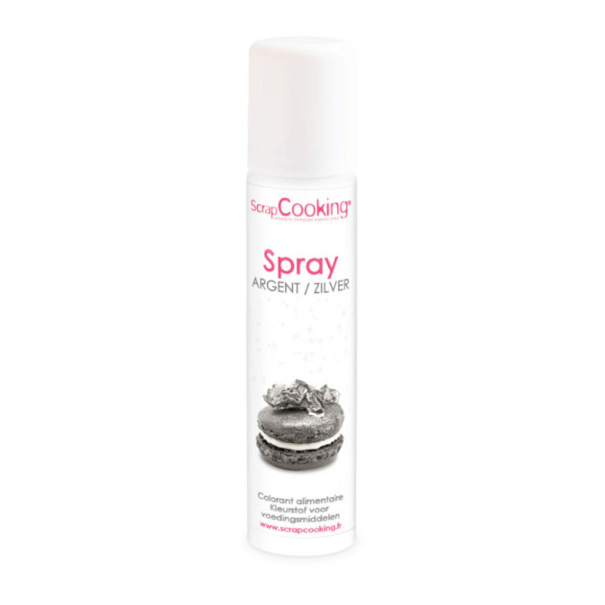 spray alimentario de plata