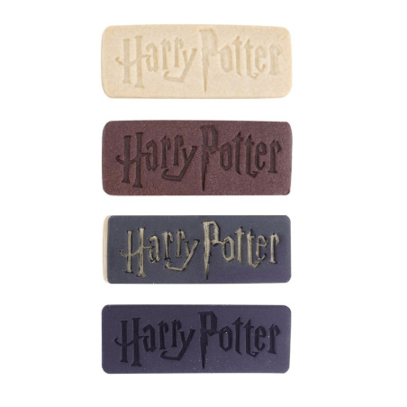 galleta hecha con cortador de galletas de harry potter