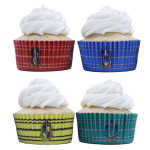 cupcakes de harry potter de la casa