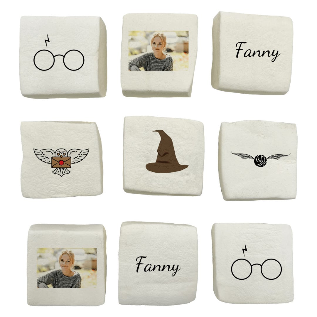 Malvaviscos de mago personalizados
