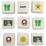 Malvaviscos personalizados con forma de champiñón y videojuegos