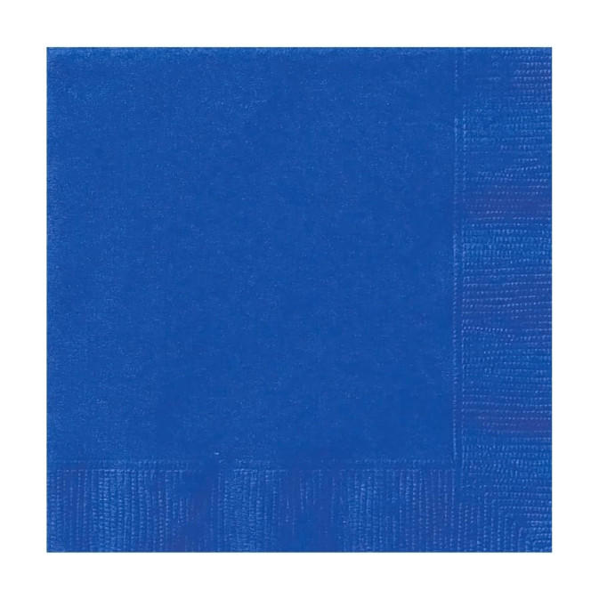 toalla azul real