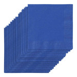 paquete de servilletas azul real