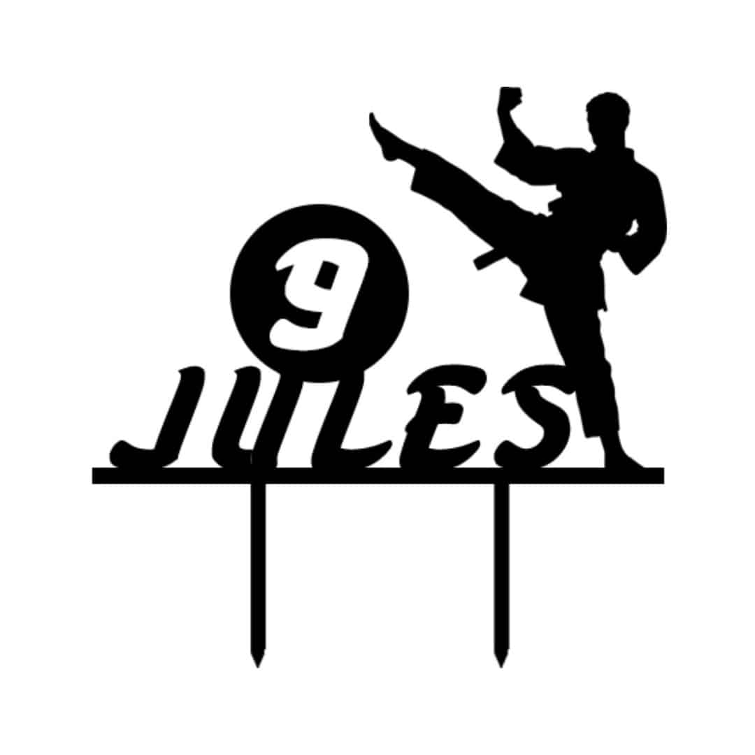 cake-topper-karate-man-personalizable