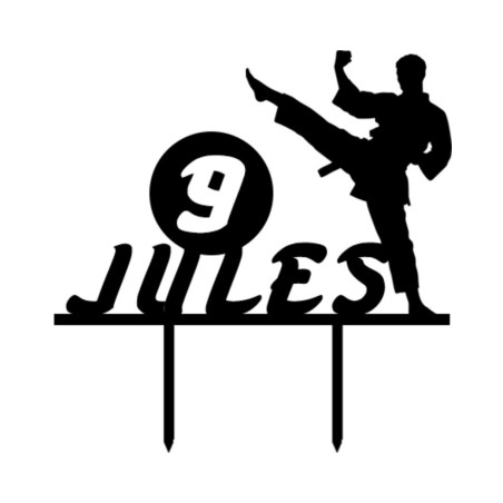 cake-topper-karate-man-personalizable