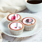 maquillaje-de-12-discos-de-azucar-de-cupcakes