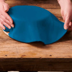 funcakes-de-pasta-de-azúcar-en-rollo-azul marino