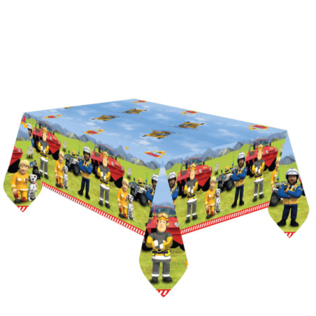 mantel-de-papel-sam-el-bombero