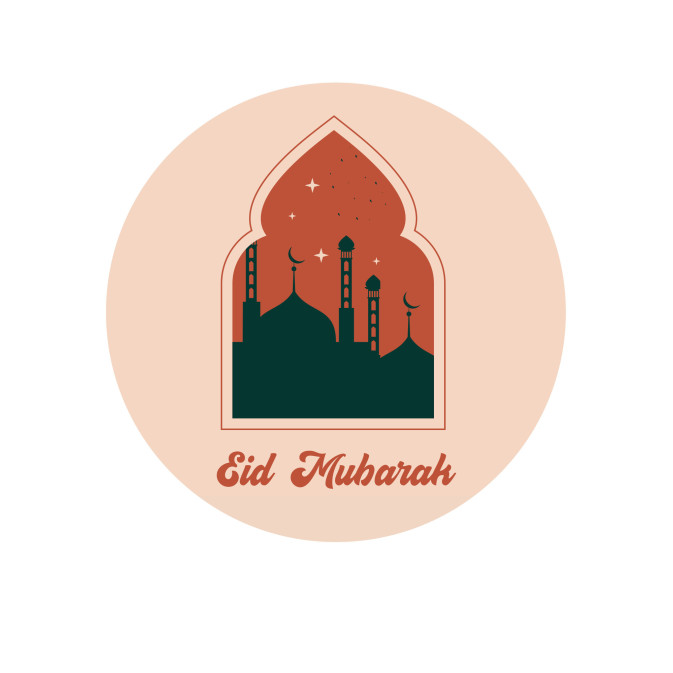 Eid redondo fotocomestible