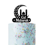 Adorno para tarta de Eid Mubarak