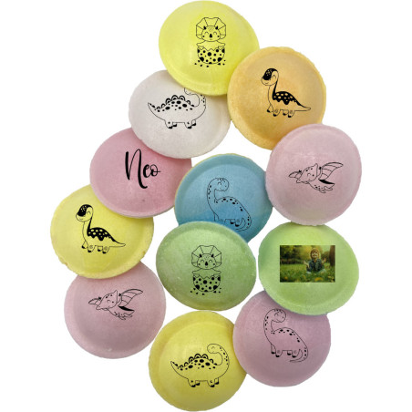 platillos de dinosaurio personalizables