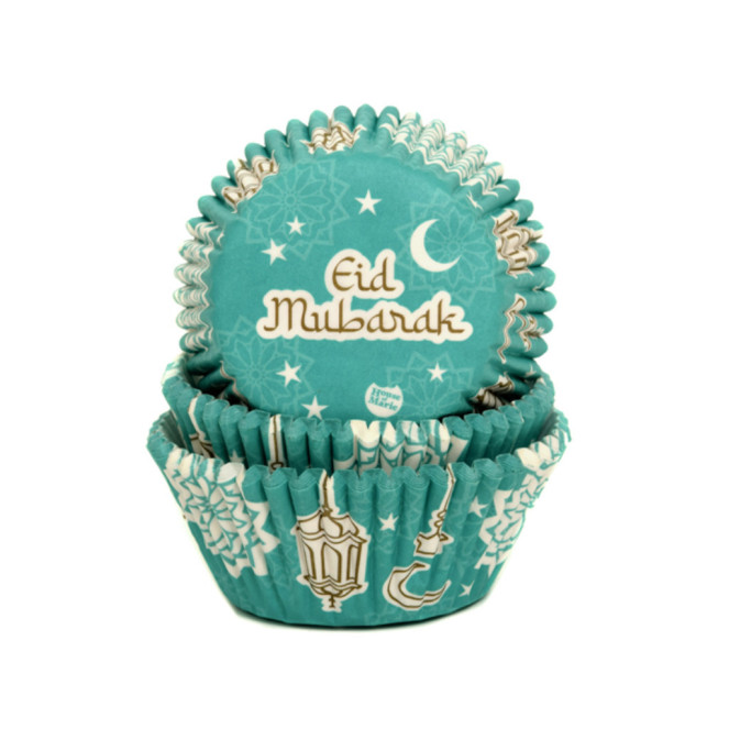 Moldes para cupcakes de Eid Mubarak