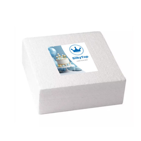 Dummy cake Silkytop cuadrado de 7,5 cm de alto