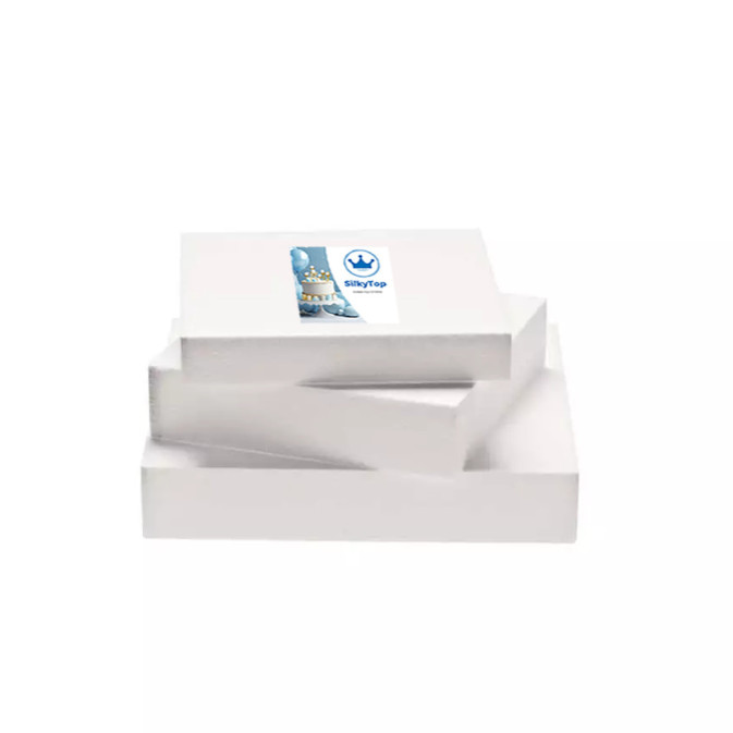 Chupete cuadrado de poliestireno Alto 5 cm Silkytop