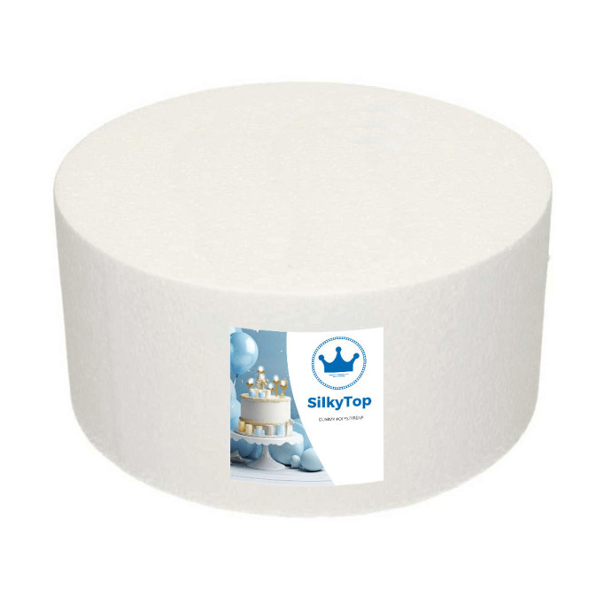 Dummy cake Silkytop redondo 10cm de alto