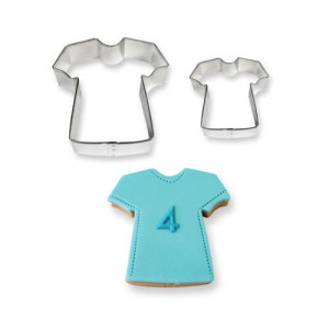 cortador de galletas de camiseta de fútbol