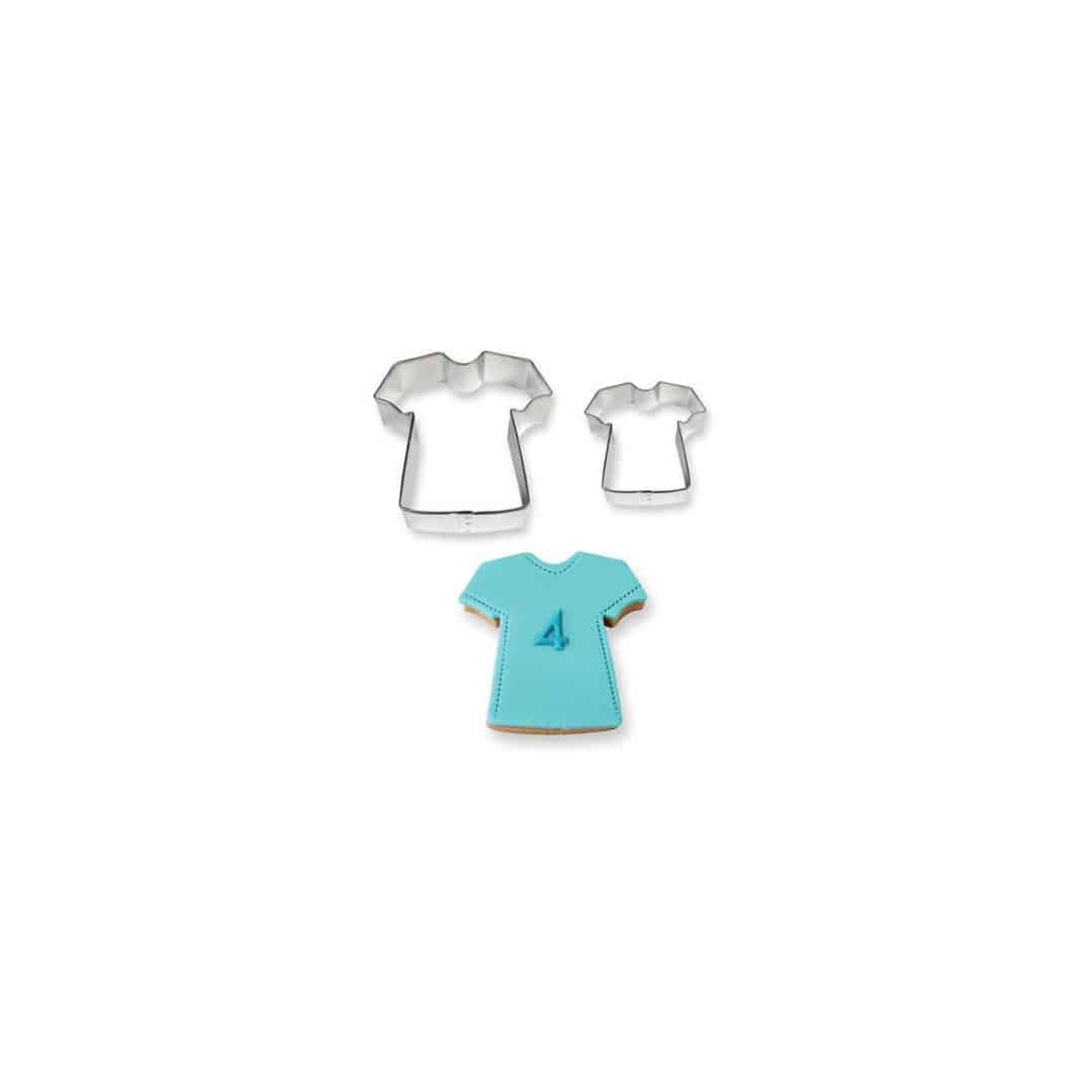 cortador de galletas de camiseta de fútbol