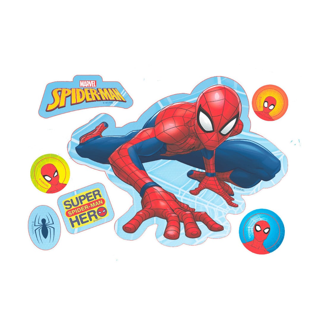 hoja ayzme precortada hombre araña
