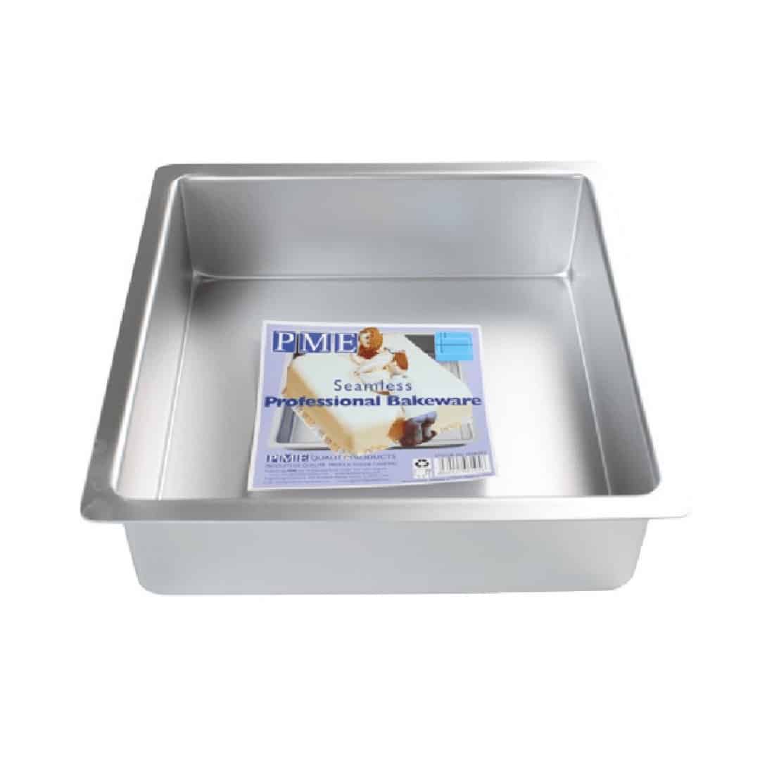 Molde cuadrado grande altura 10 cm PME