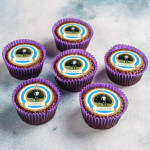 Mini discos de azúcar marsella para cupcakes
