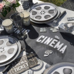 decoración de cine y cumpleaños