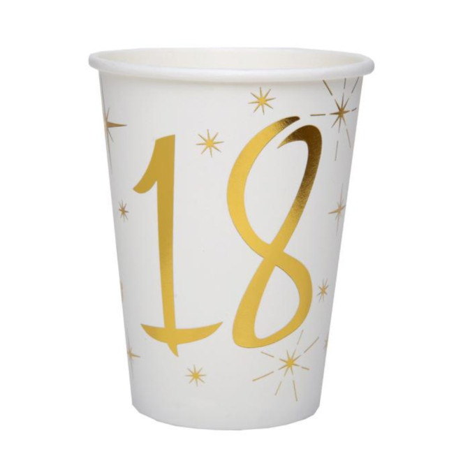 Copas de oro de 18 años