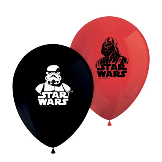 8 globos de la guerra de las galaxias