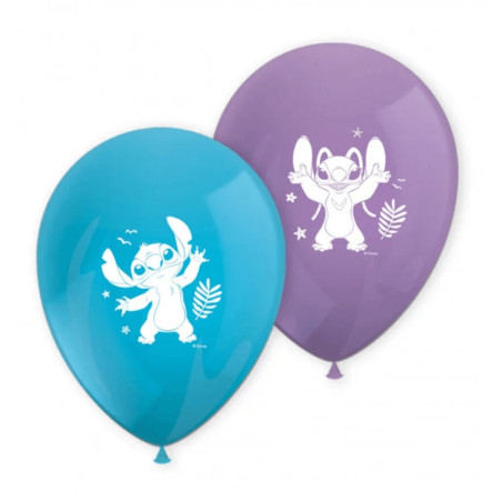 8 globos lilo y stitch