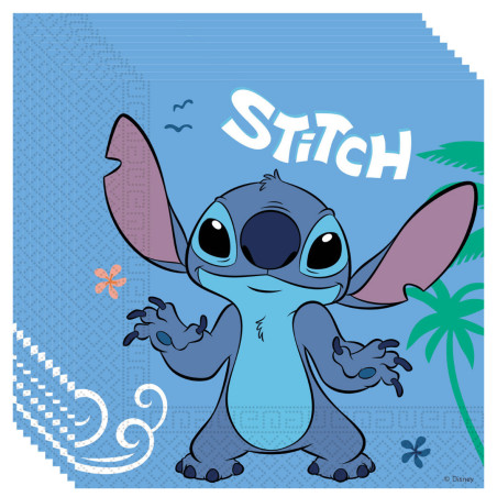20 servilletas de dos capas Lilo & Stitch