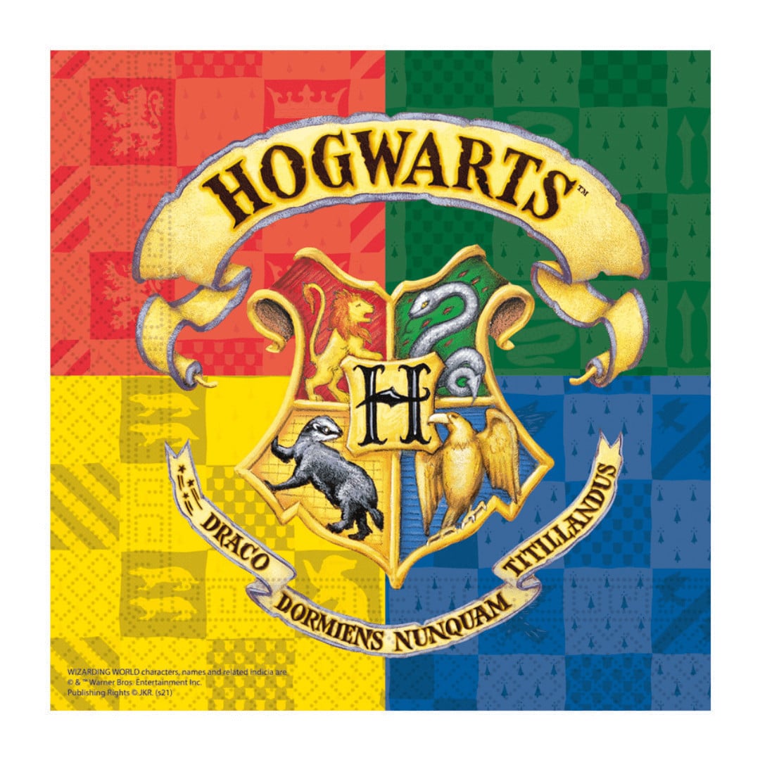 20 servilletas de Harry Potter