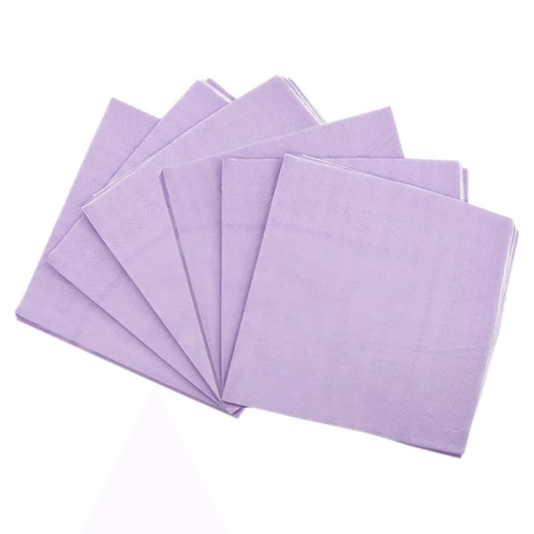servilletas de lavanda