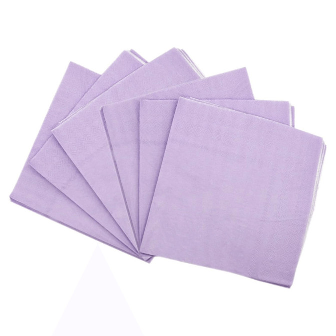servilletas de lavanda