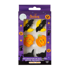 6 adornos de azúcar para Halloween