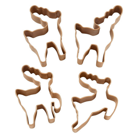 cortador de galletas de reno