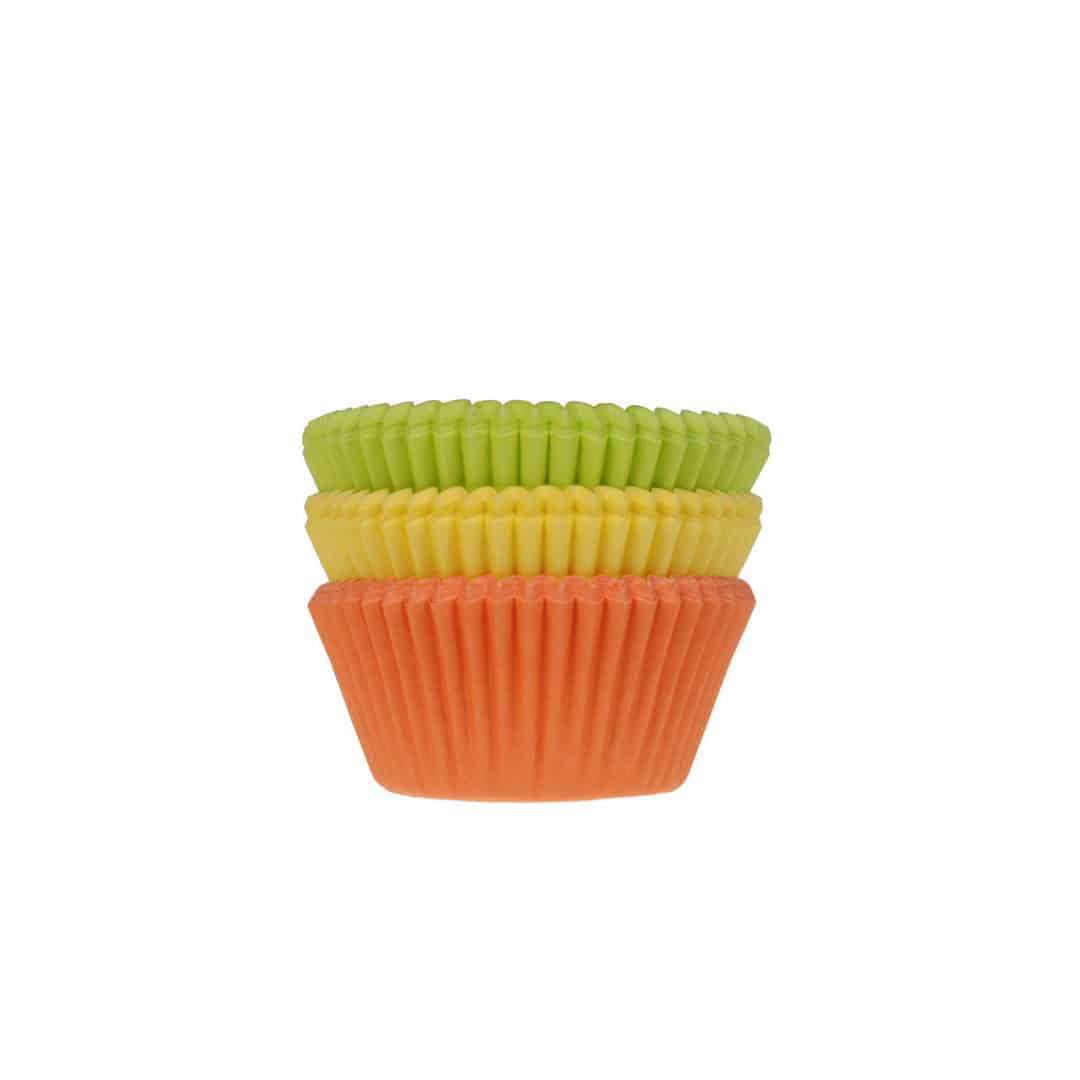 75 cajas de cupcakes multicolores