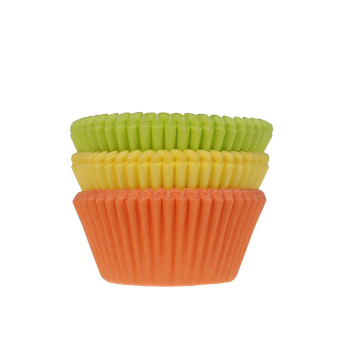 75 cajas de cupcakes multicolores