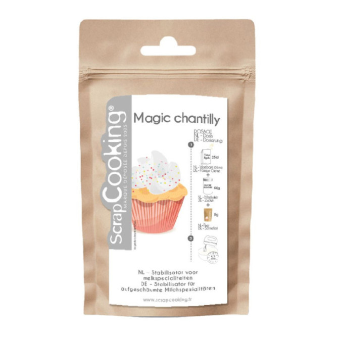 Fijador mágico de crema batida Chantilly