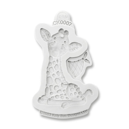 molde de silicona para modelar jirafa katysue