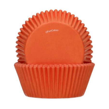 caja de magdalenas naranja