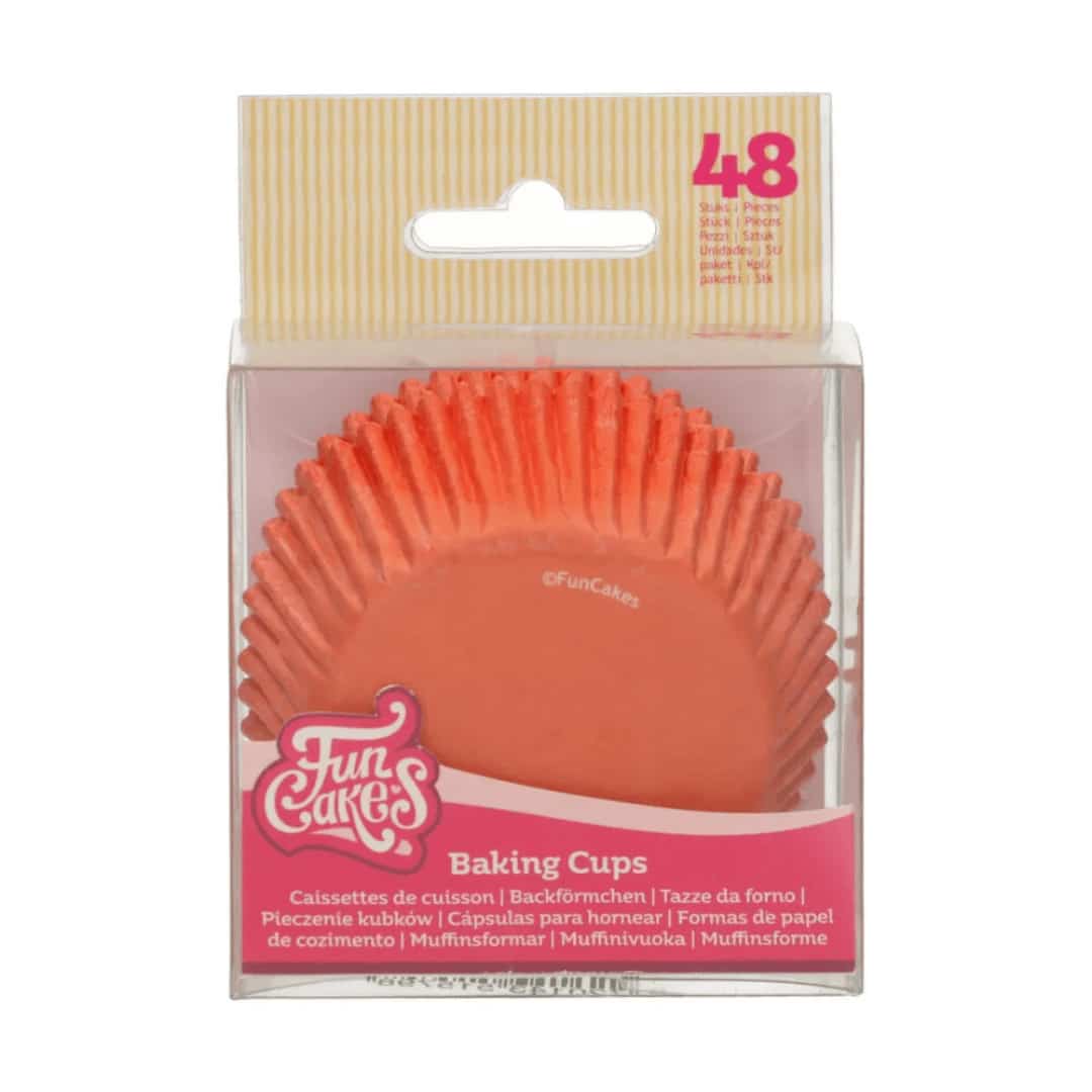 caja de cupcakes de naranja funcake