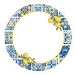 foto comestible amalfi 24cm