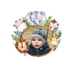 Foto comestible de Safari para personalizar